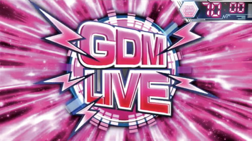 パチスロAngel Beats!のチャンスステージ「GDM LIVE」