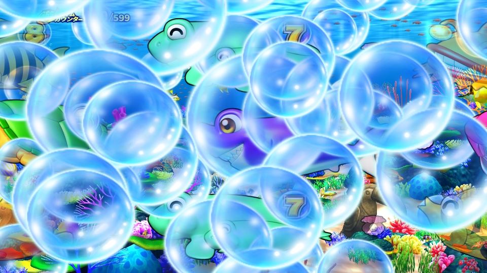 パチンコPギンギラパラダイス 夢幻カーニバルHCAの大泡予告画像